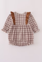 Load image into Gallery viewer, Sienna Plaid Ruffle Bubble
