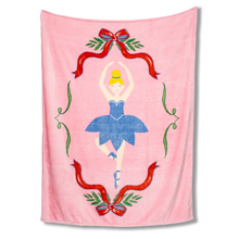 Load image into Gallery viewer, Ballerina Waltz Throw Blanket
