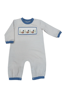 Parish Smocked Mallard Romper