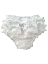 Load image into Gallery viewer, Picot Lace Ruffled Bloomer
