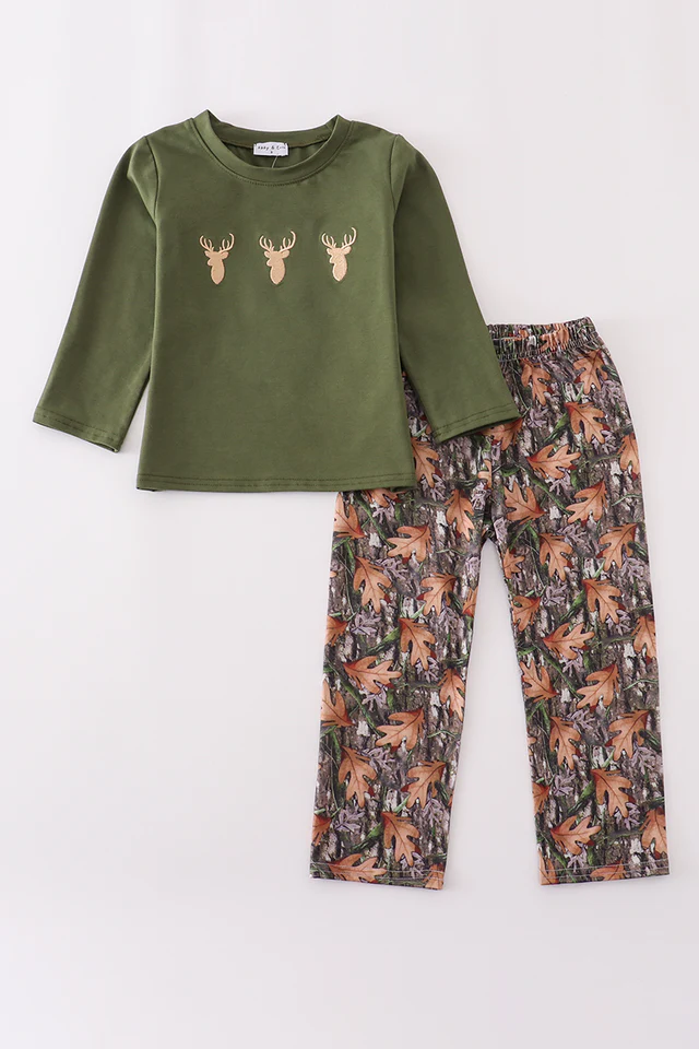 Deer Trio Pants Set