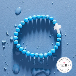 Holy Water "Petite" Cross Bracelet