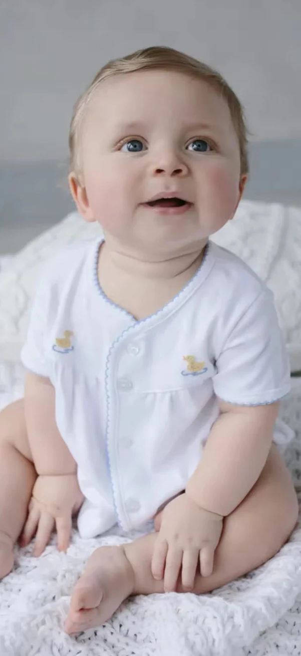 Picot Trimmed Diaper Cover Set