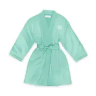 Satin Robe & Cover Up - Mint Green