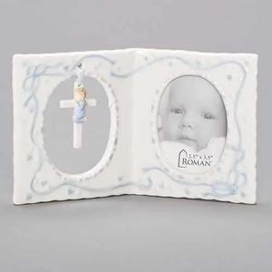 Boy Frame with Cross