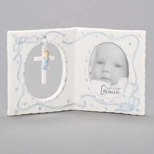 Boy Frame with Cross