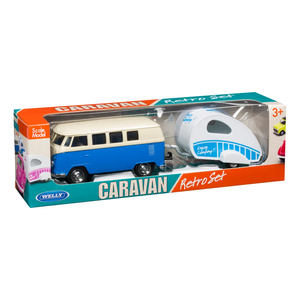 Retro Caravan Toy Set