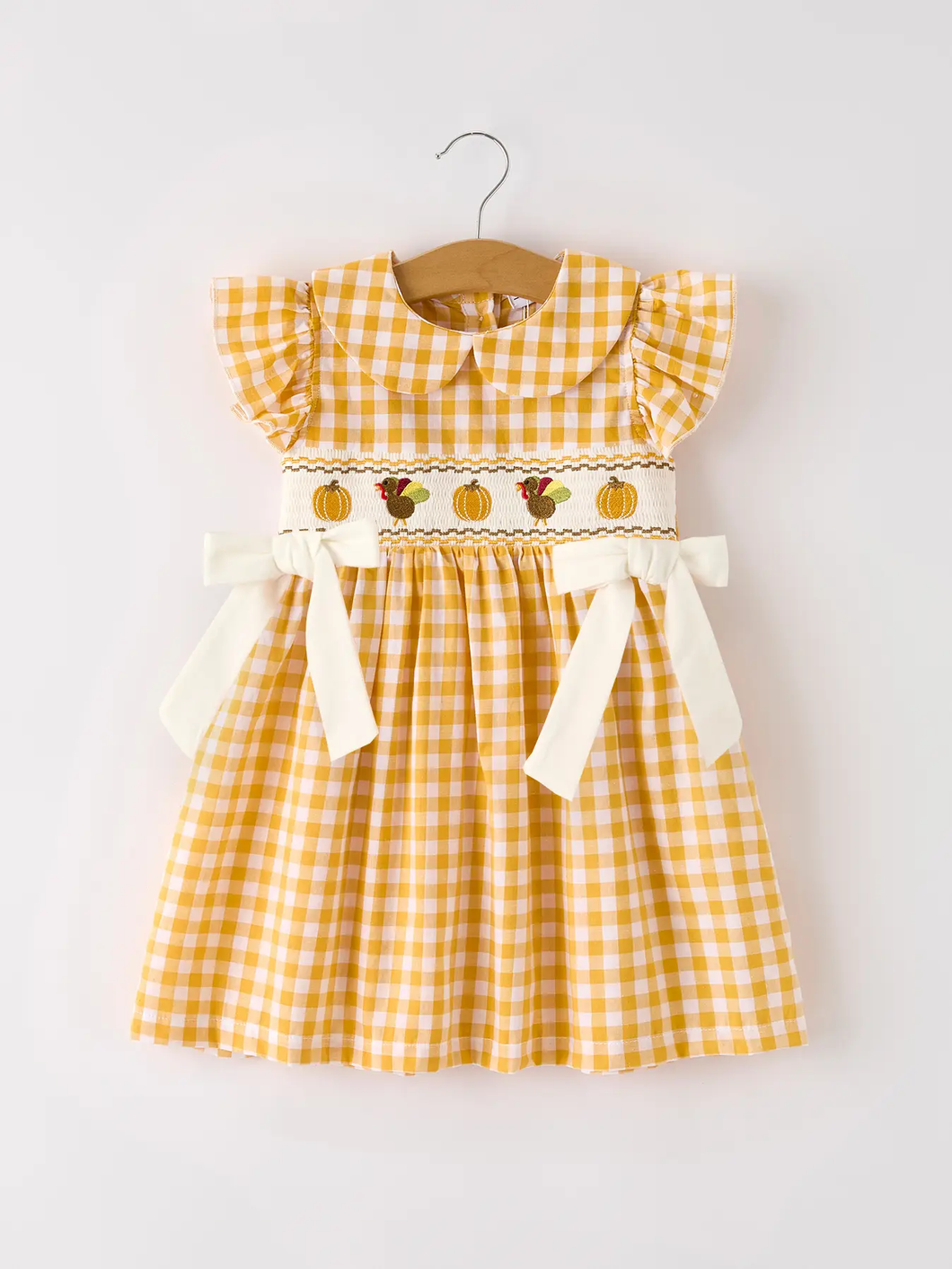 Thanksgiving Smocked Dress