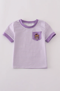 Little Tiger Embroidered Tee