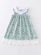 Load image into Gallery viewer, Daisy Scalloped Neck Dress
