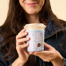 Load image into Gallery viewer, Blue Petals Drink Sleeve
