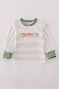 Fishing French Knot LS Top