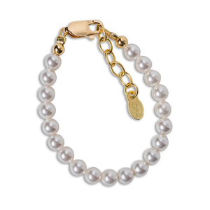 Audrey 14k Gold-Plated Pearl Bracelet