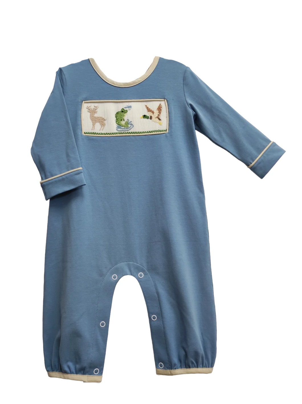 Lil Sportsman's Paradise Smocked Longall