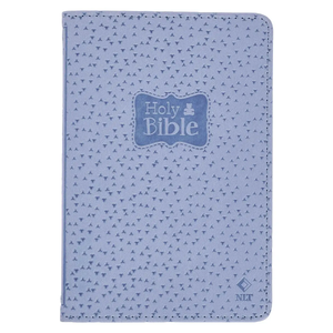 Infant Leather Bible - Blue