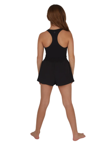 Active Romper with Side Seam Pockets