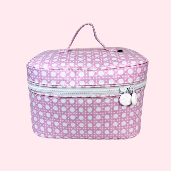 Pink Bungalow Cosmetic Bag