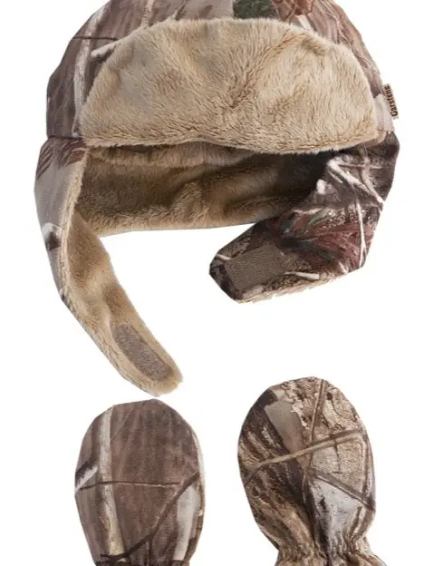 Realtree Baby Hat & Mitten Set  6/12m