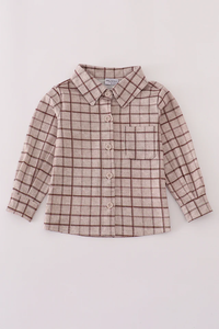 Sienna Plaid Button Up