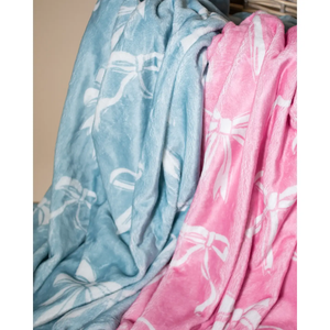 Hannah Bow Throw Blanket