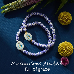 Holy Water Mary Poreclain Bracelet