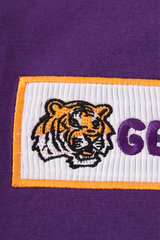 Smocked Geaux Tigers Short Set