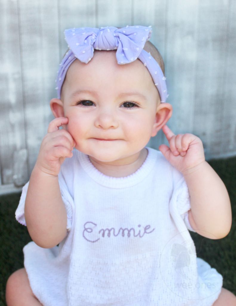 Shabby Dot Nylon Headbands