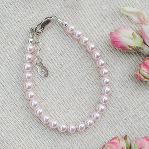 Jami Pink Pearl Baby Bracelet