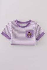 Little Tiger Embroidered Tee