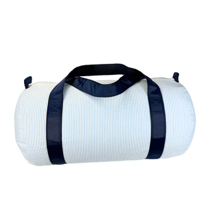 Skipper Seersucker Medium Duffle Bag
