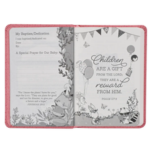 Load image into Gallery viewer, Infant Leather Bible - Pink

