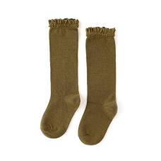 Fern Fancy Lace Knee High Socks