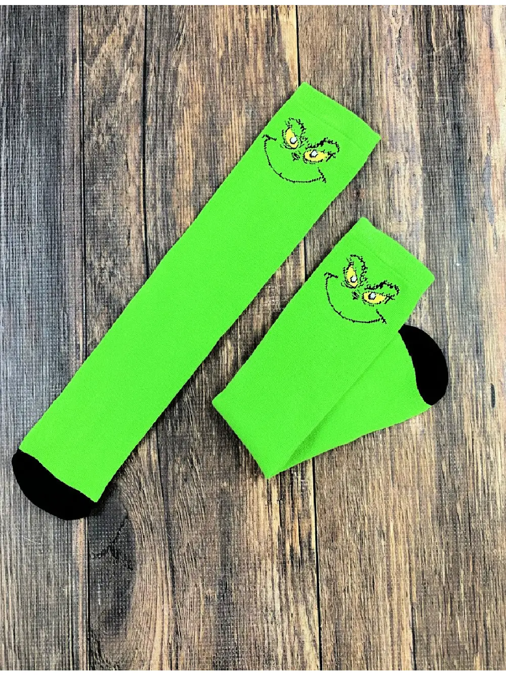 Grinch Socks