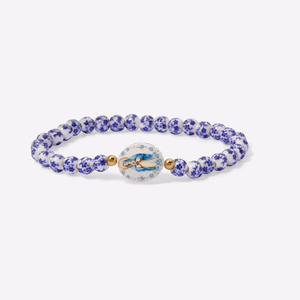 Holy Water Mary Poreclain Bracelet