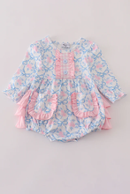 Load image into Gallery viewer, Bow &amp; Ruffles Long Sleeve Bubble
