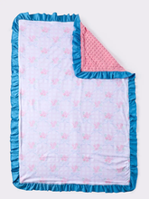 Load image into Gallery viewer, Plaid Coquette Blanket
