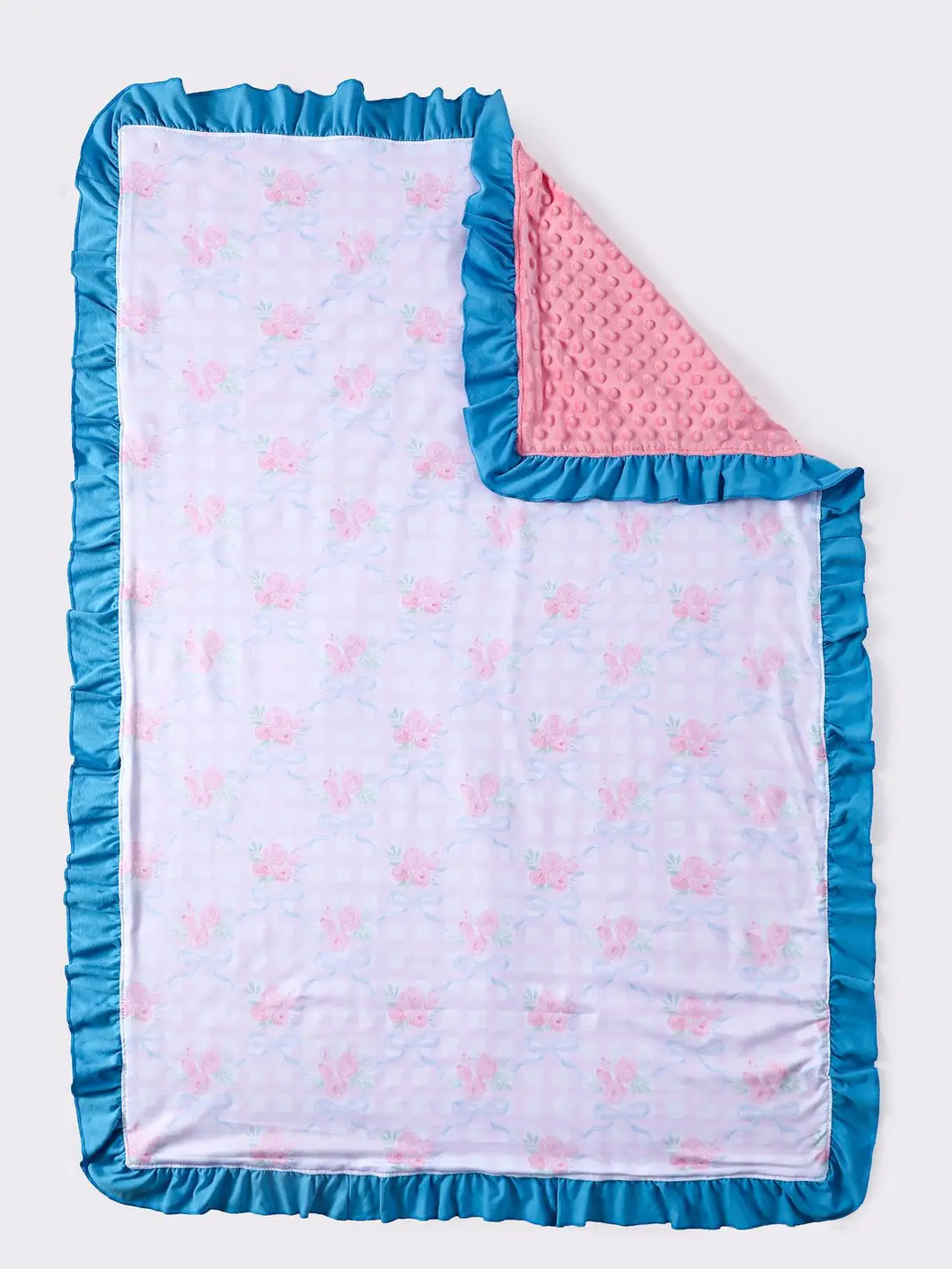 Plaid Coquette Blanket