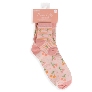 Cherry Cute Mama & Me Socks