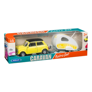 Retro Caravan Toy Set