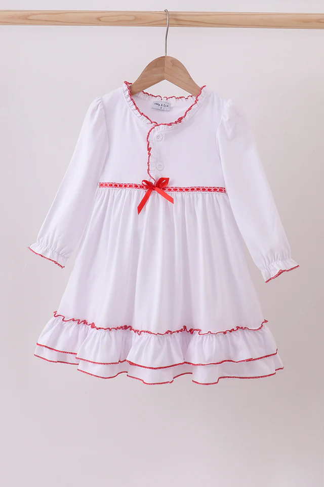 Tis The Season Ruffle Dress