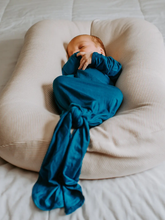 Load image into Gallery viewer, Got the Blues Knotted Gown
