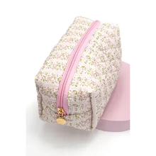 Load image into Gallery viewer, Quilted Cotton Cosmetic Bags
