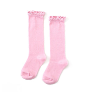 Peony Fancy Lace Knee High Socks