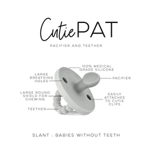 Load image into Gallery viewer, Cutie PAT Slant Paci- Pacifier Teether
