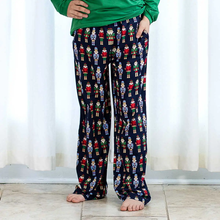 Load image into Gallery viewer, Nutcracker Youth Sleep Pants - Blue
