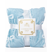 Load image into Gallery viewer, Hannah Bow Throw Blanket
