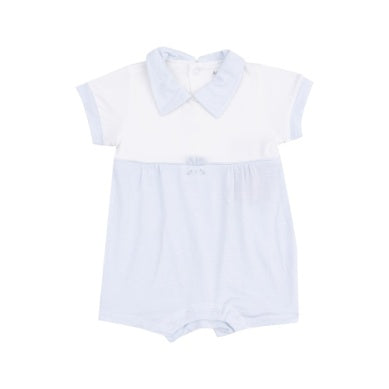 Classic Blue Tiny Bunny Romper