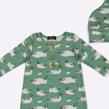 Load image into Gallery viewer, Liam Mallard Knotted Gown
