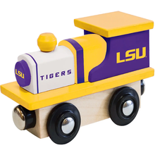 Load image into Gallery viewer, LSU Tigers NCAA Wood Train Engine
