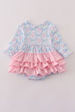 Load image into Gallery viewer, Bow &amp; Ruffles Long Sleeve Bubble
